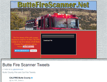 Tablet Screenshot of buttefirescanner.net